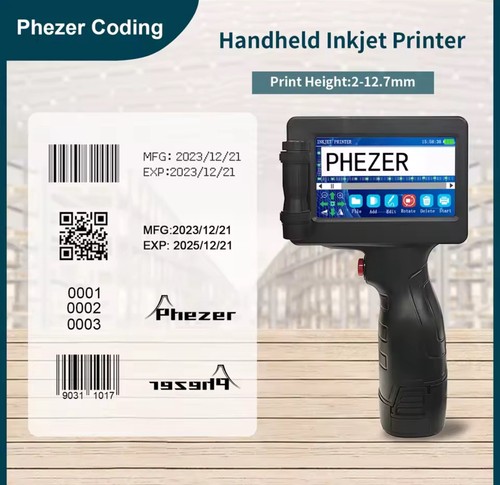 Handheld inkjet printer - handheld,