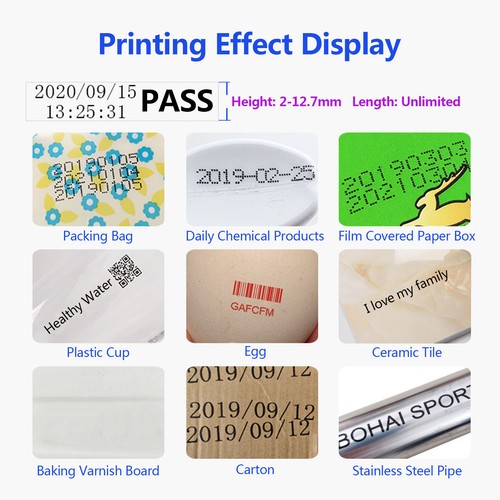 7mm handheld inkjet printer - 12.7mm,