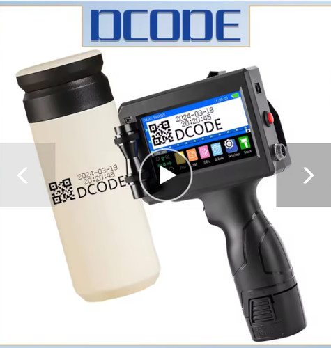 Handheld inkjet printer - handheld, label
