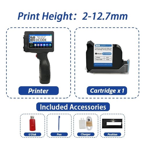 Portable handheld inkjet - handheld,