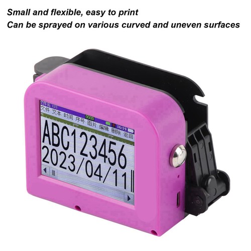 Handheld inkjet printer - handheld,