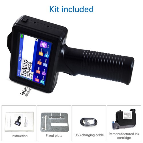 Handheld inkjet printer - printer, batch