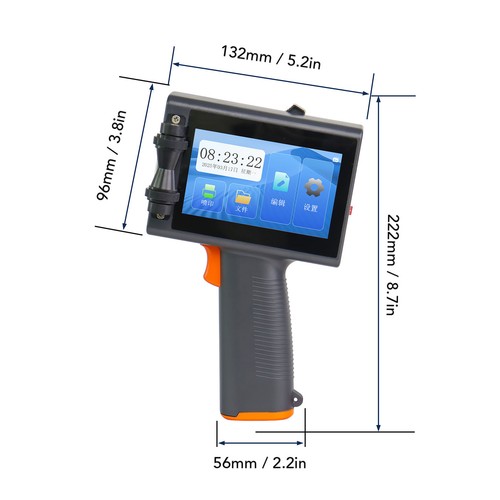 Handheld inkjet printer - handheld, 12.7mm