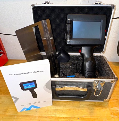 Handheld inkjet printer - handheld, gun