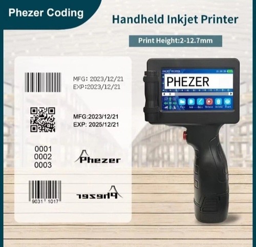 Handheld inkjet printer gun - inkjet,