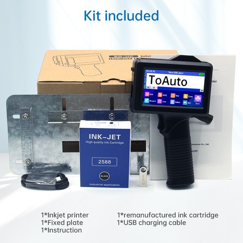 Upgraded handheld inkjet - handheld,